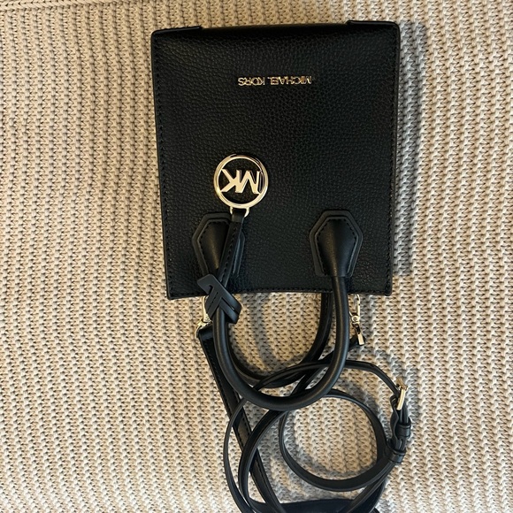 Michael Kors Black Leather Tote Bag - Picture 4 of 6